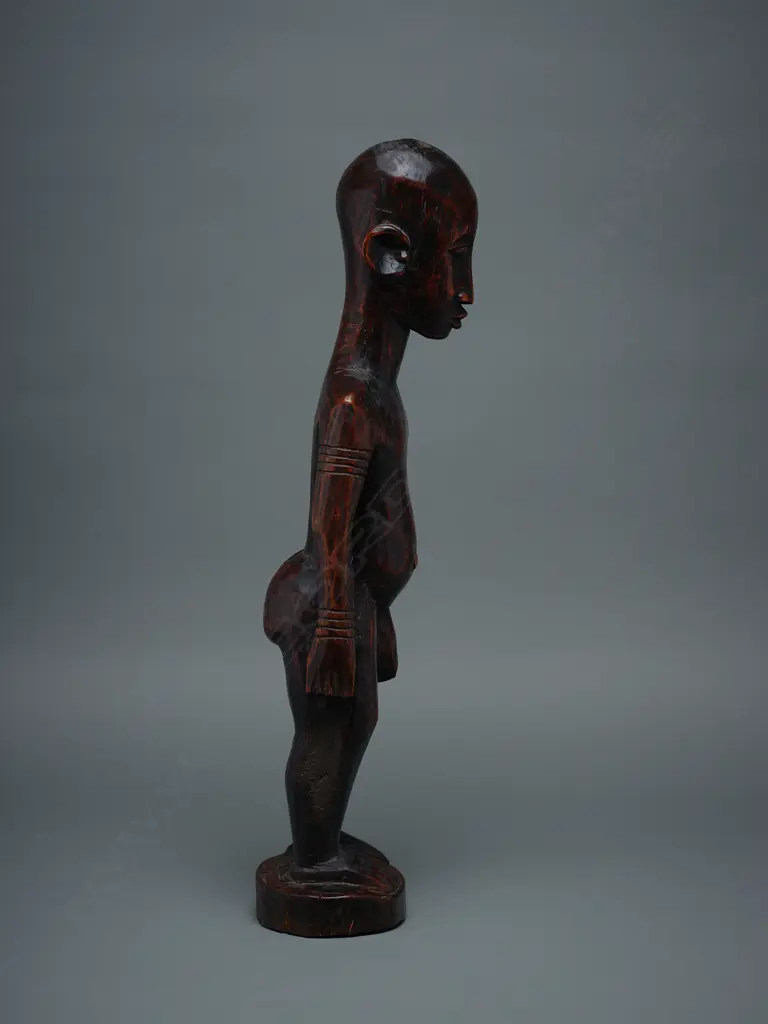 African wooden male figure, Image 1++